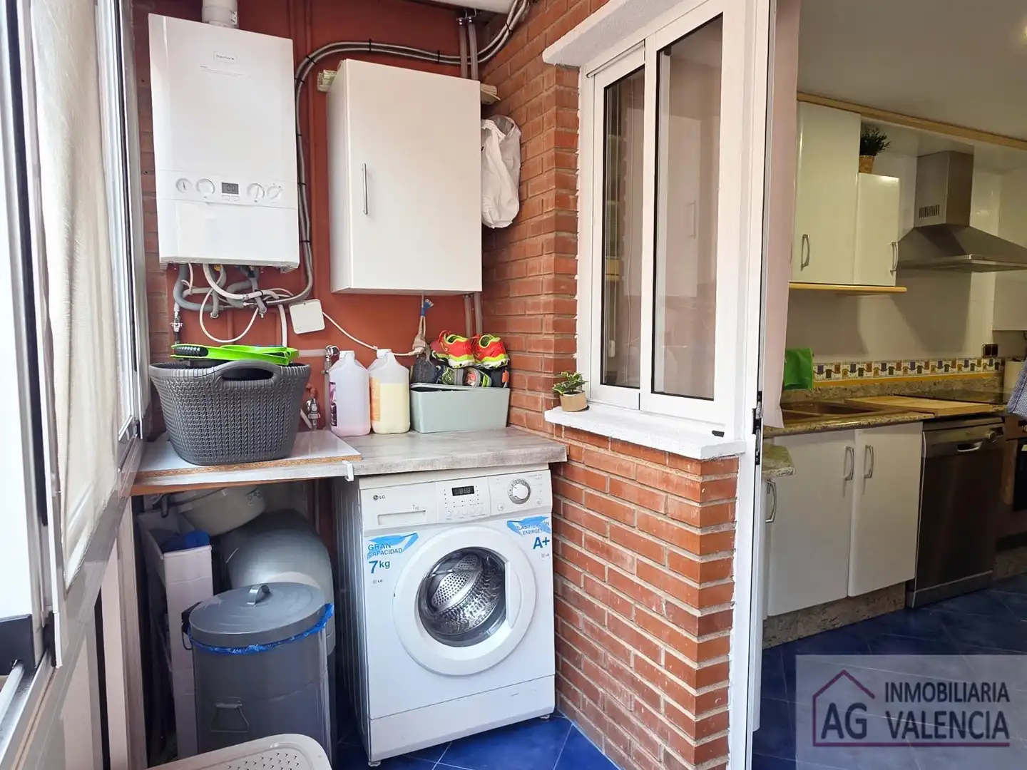 Cocina de Piso de alquiler en Almenara con Aire acondicionado, Calefacción y Amueblado