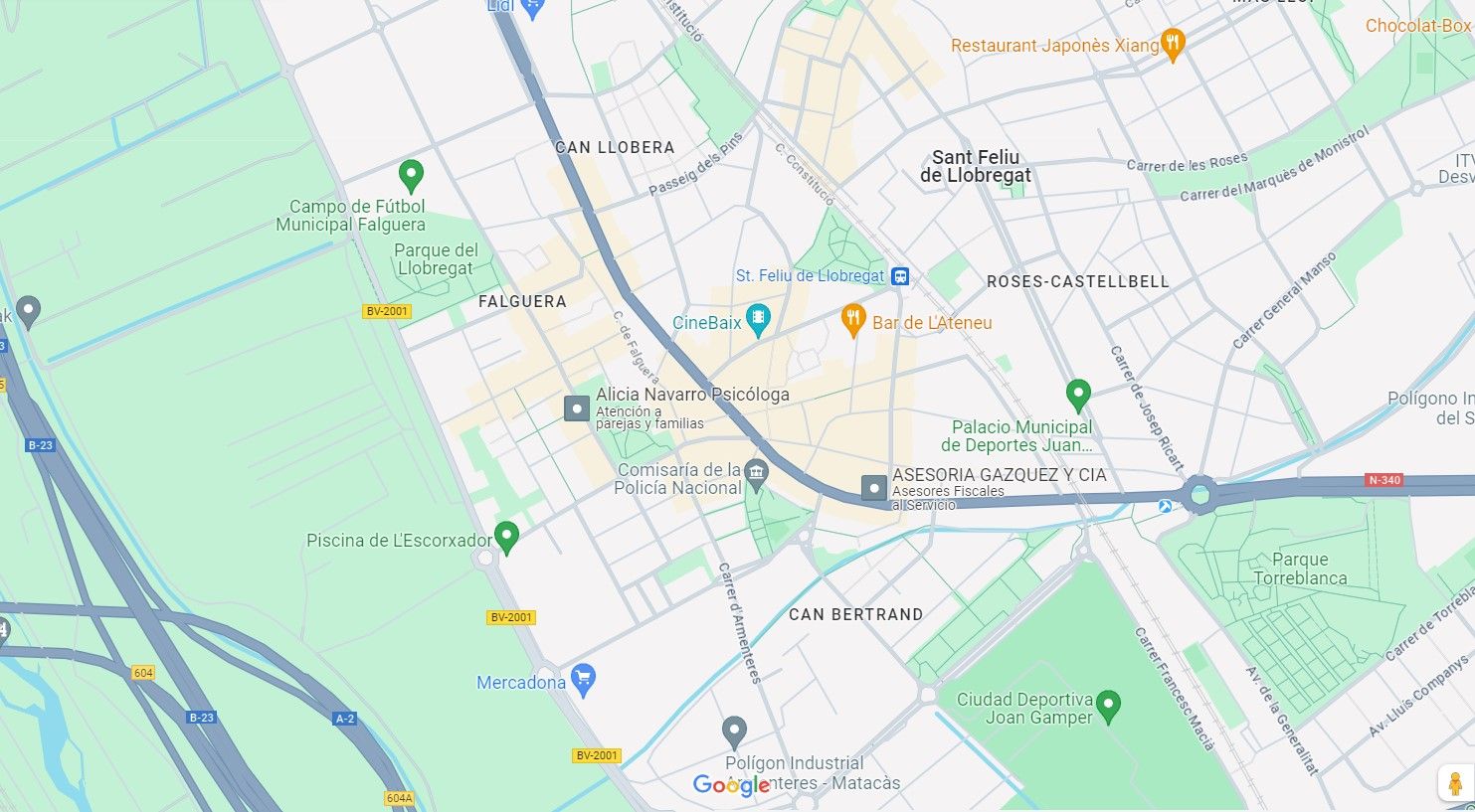 Exterior view of Premises for sale in Sant Feliu de Llobregat