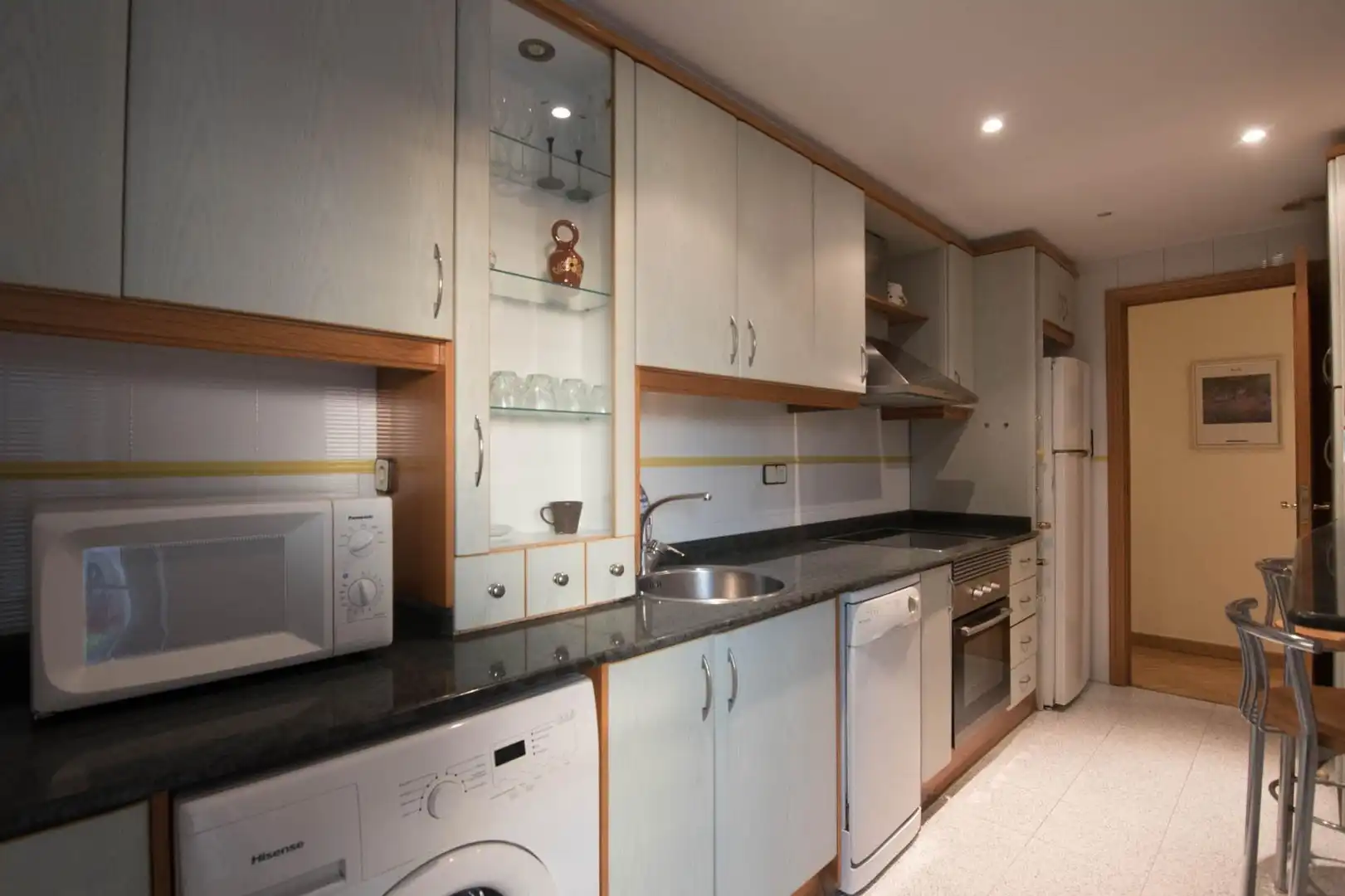 Küche von Wohnung zur Miete in Murcia mit Heizung, Parkett und Terrasse