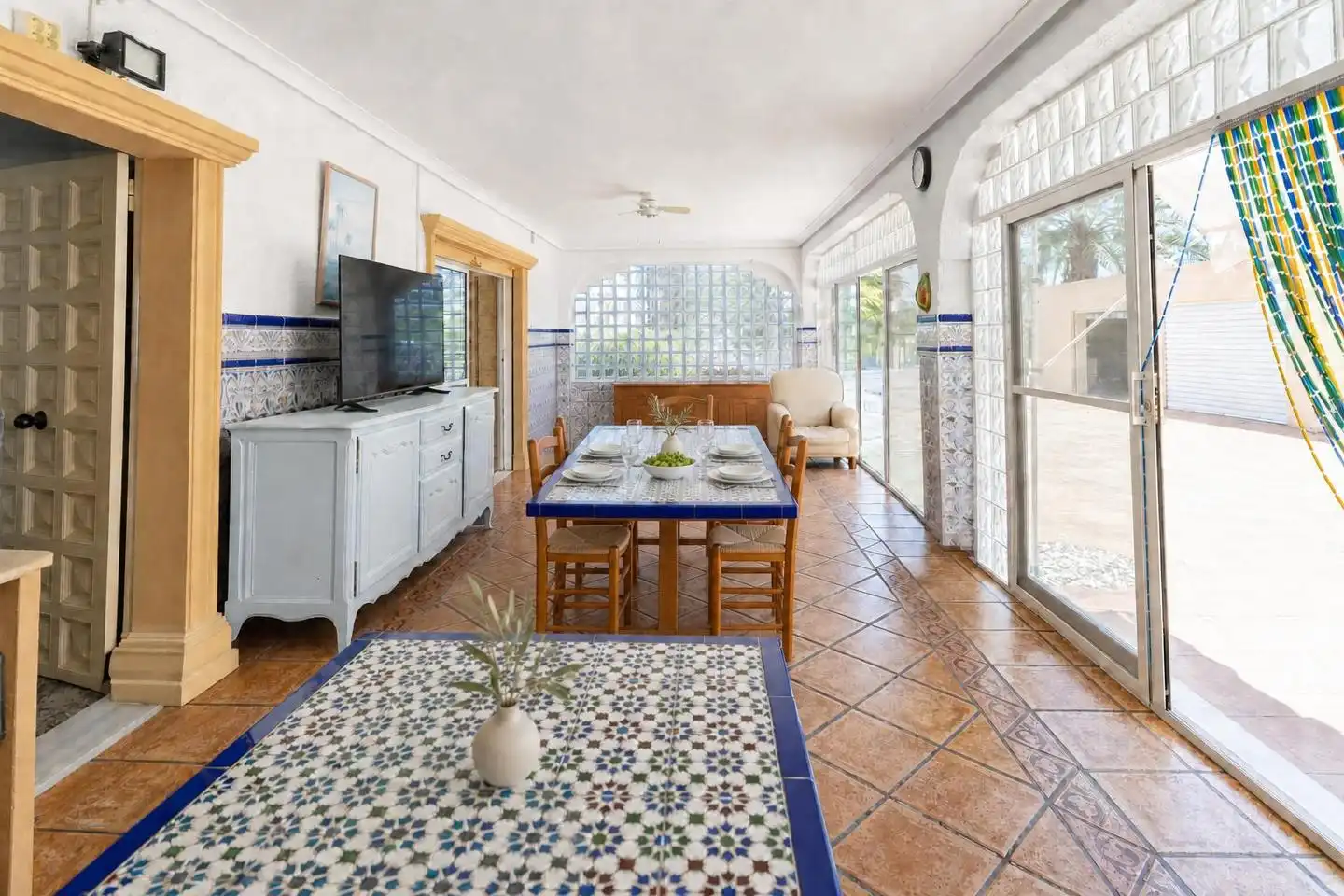 Dining room of Houses for sale in Elche / Elx  with Air Conditioner, Private garden and Terrace