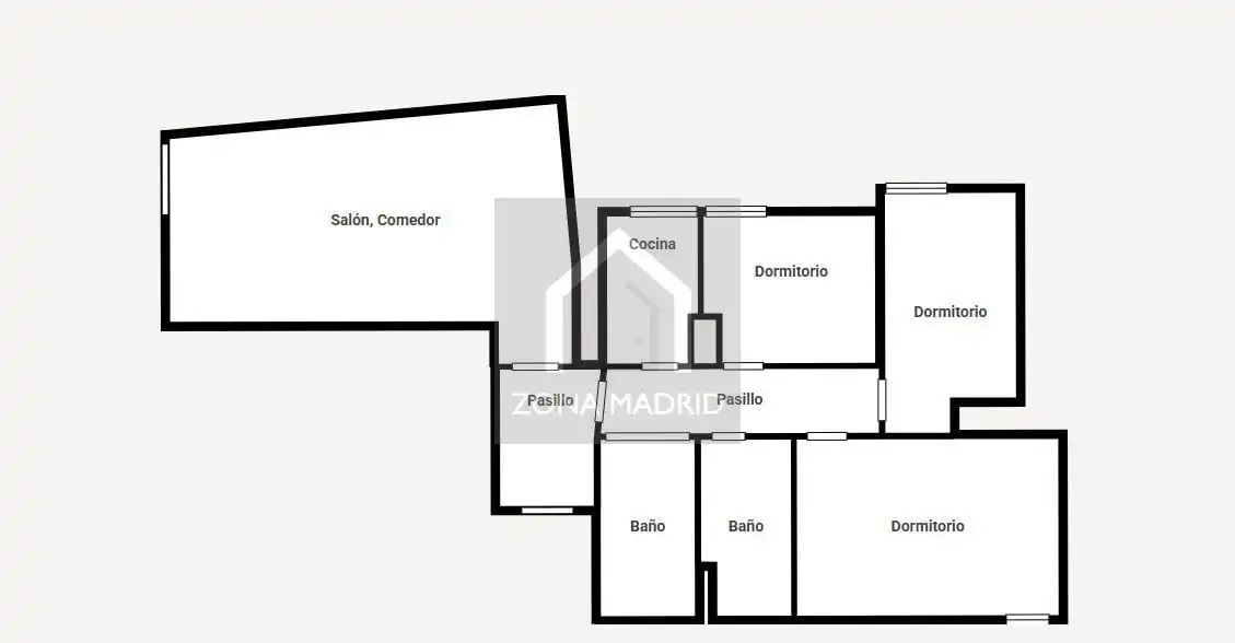 Piso en venta en Madrid con Terraza