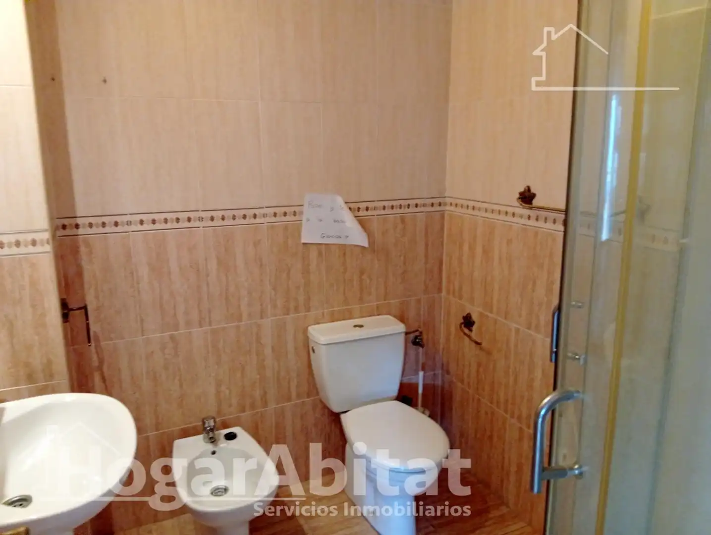 Bathroom of Houses for sale in Castellón de la Plana / Castelló de la Plana  with Air Conditioner, Private garden and Terrace