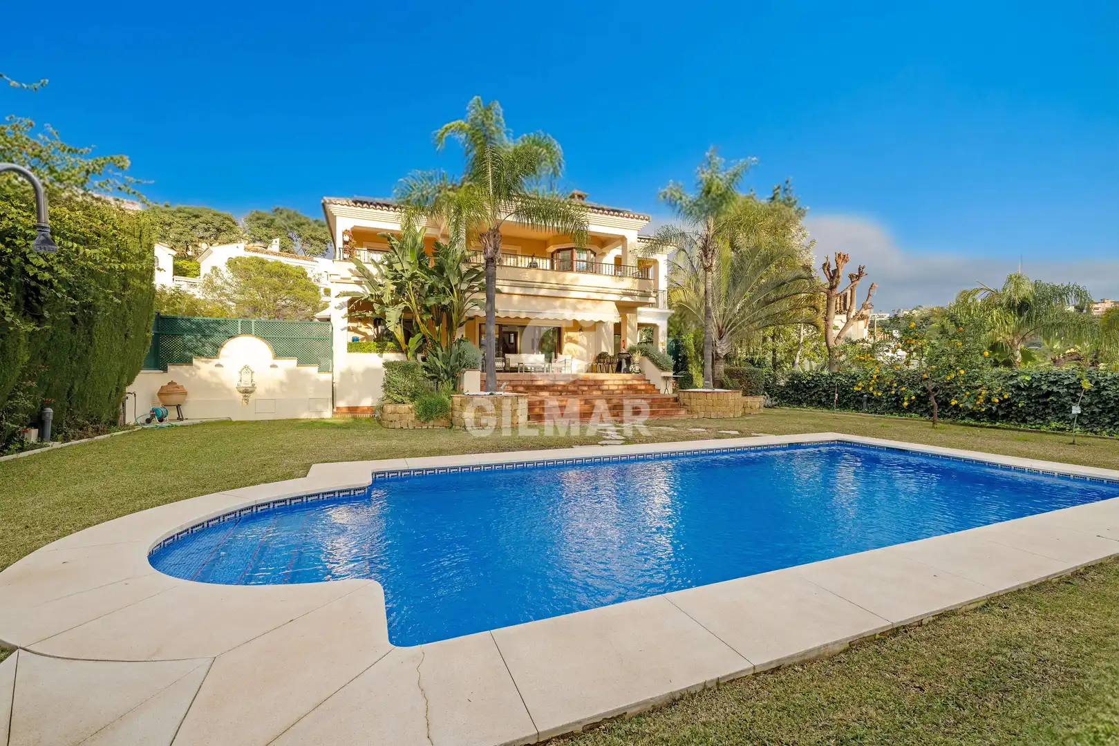 Jardín de Casa o chalet en venta en Benahavís con Calefacción, Jardín privado y Piscina
