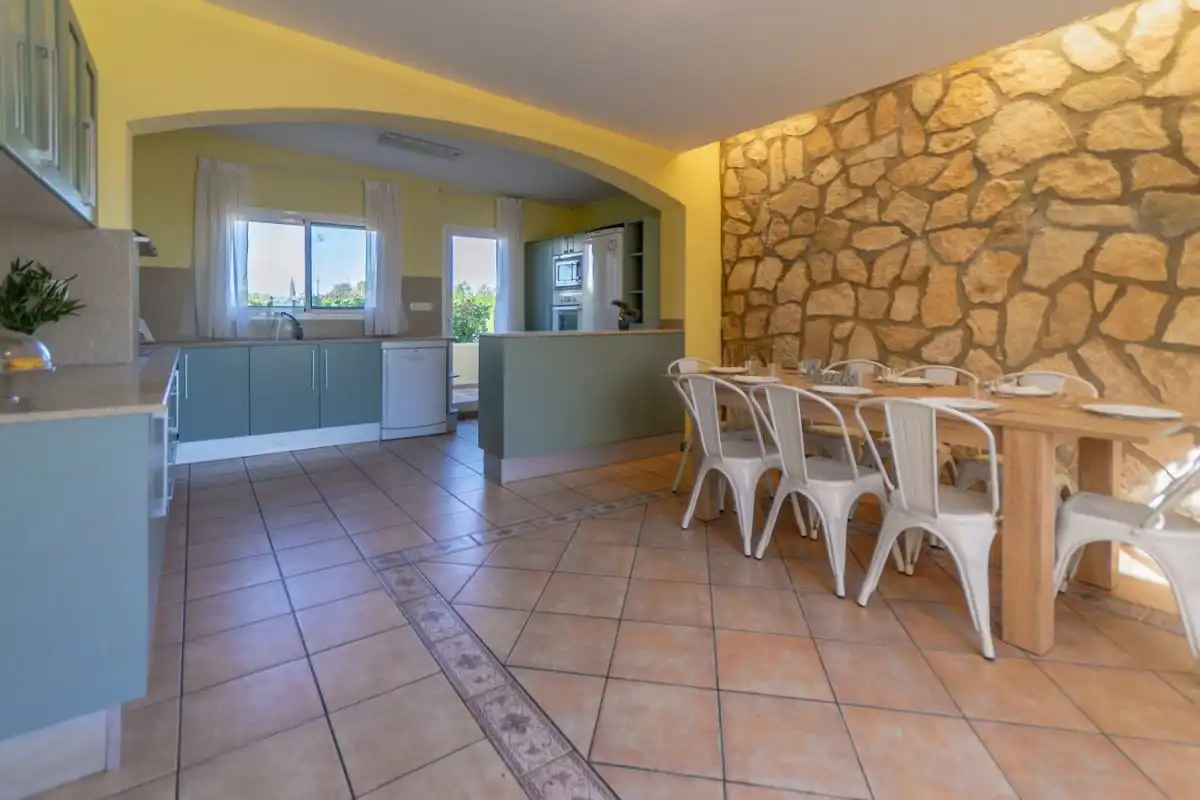 Cuina de Casa o xalet en venda en L'Ametlla de Mar  amb Aire condicionat, Calefacció i Jardí privat