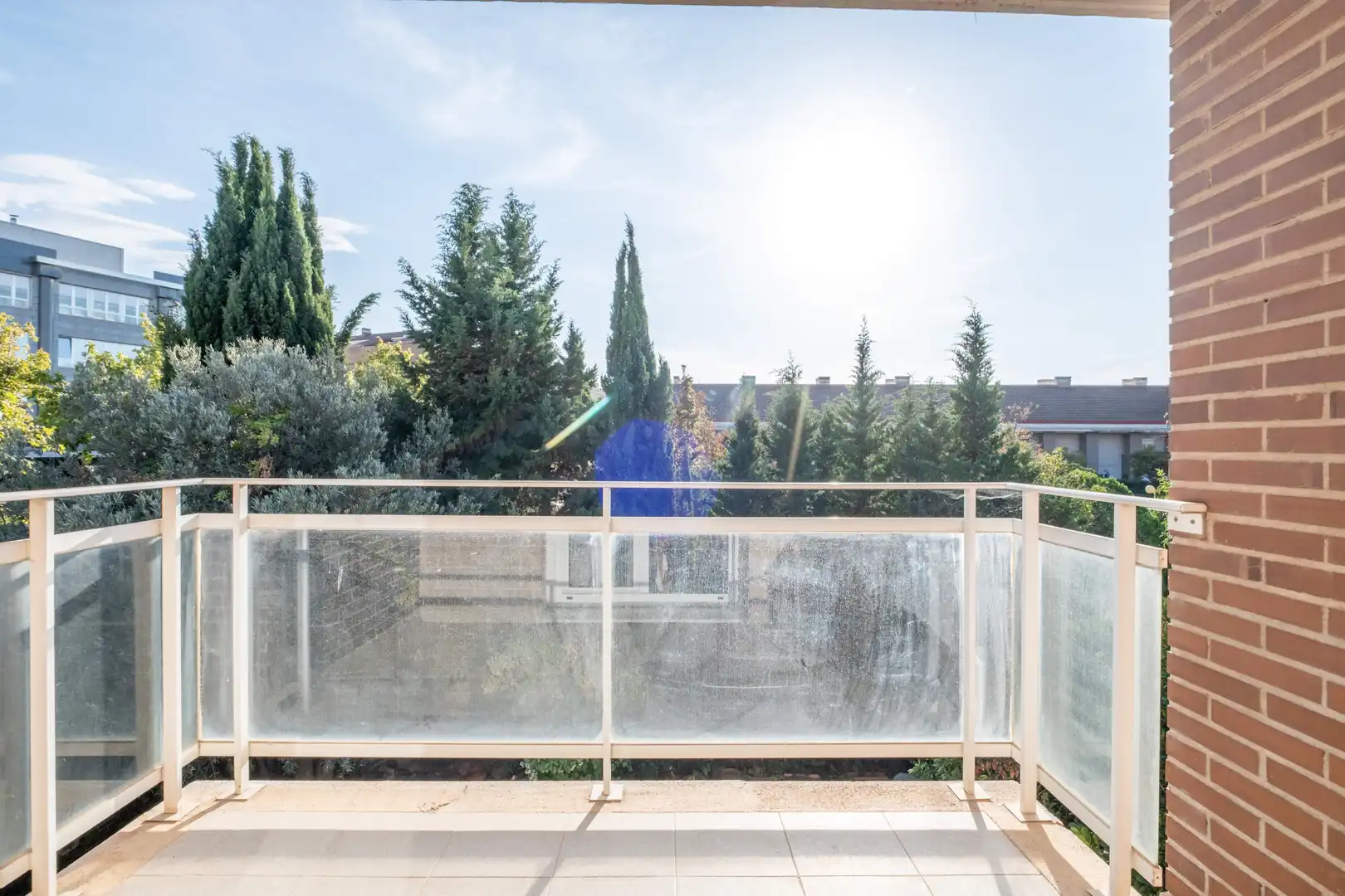 Balcony of Detached homes for sale in Zaragoza  with Air Conditioner, Heating and Community pool