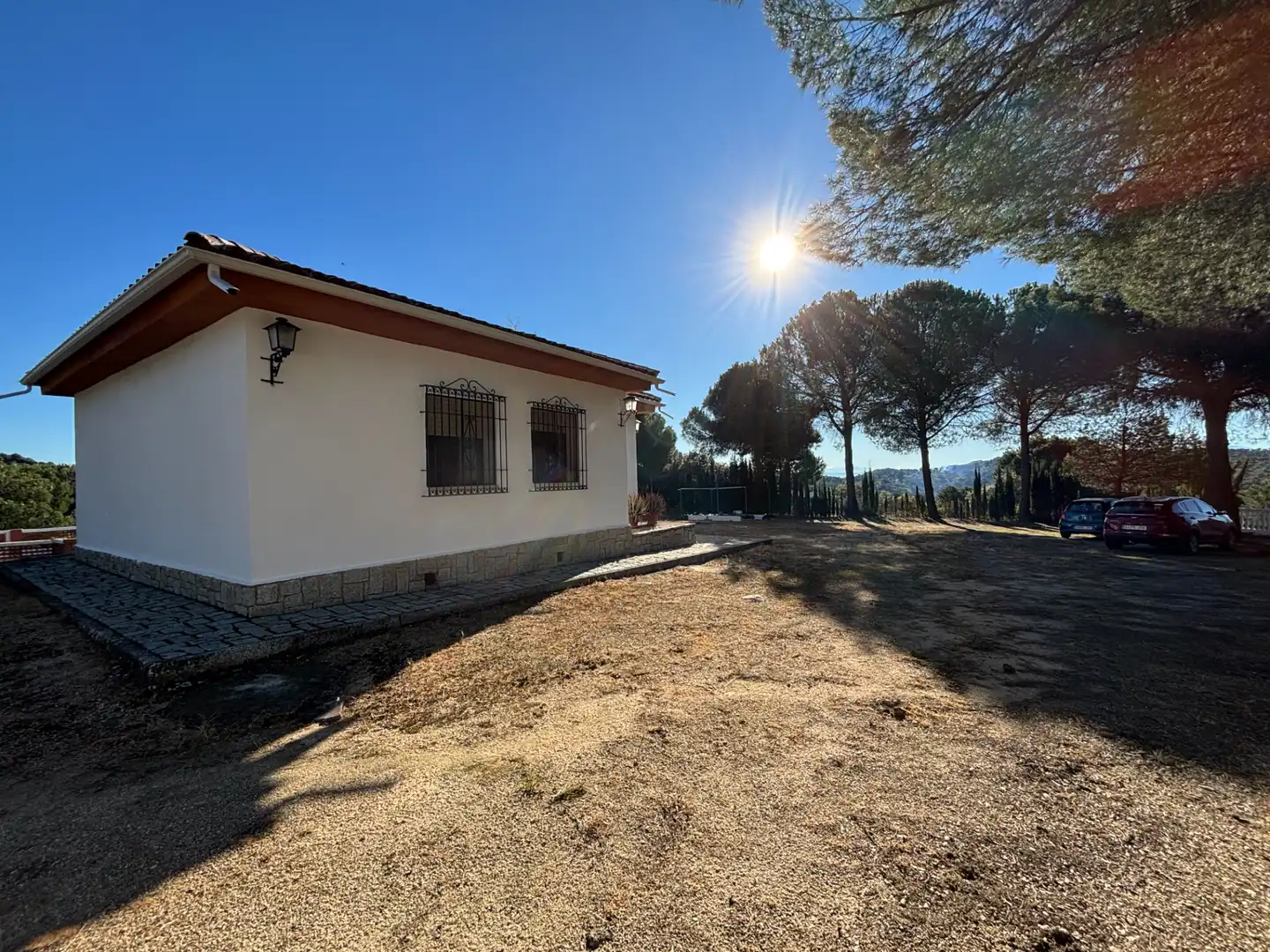 Vista exterior de Finca rústica en venta en Andújar con Aire acondicionado, Terraza y Piscina