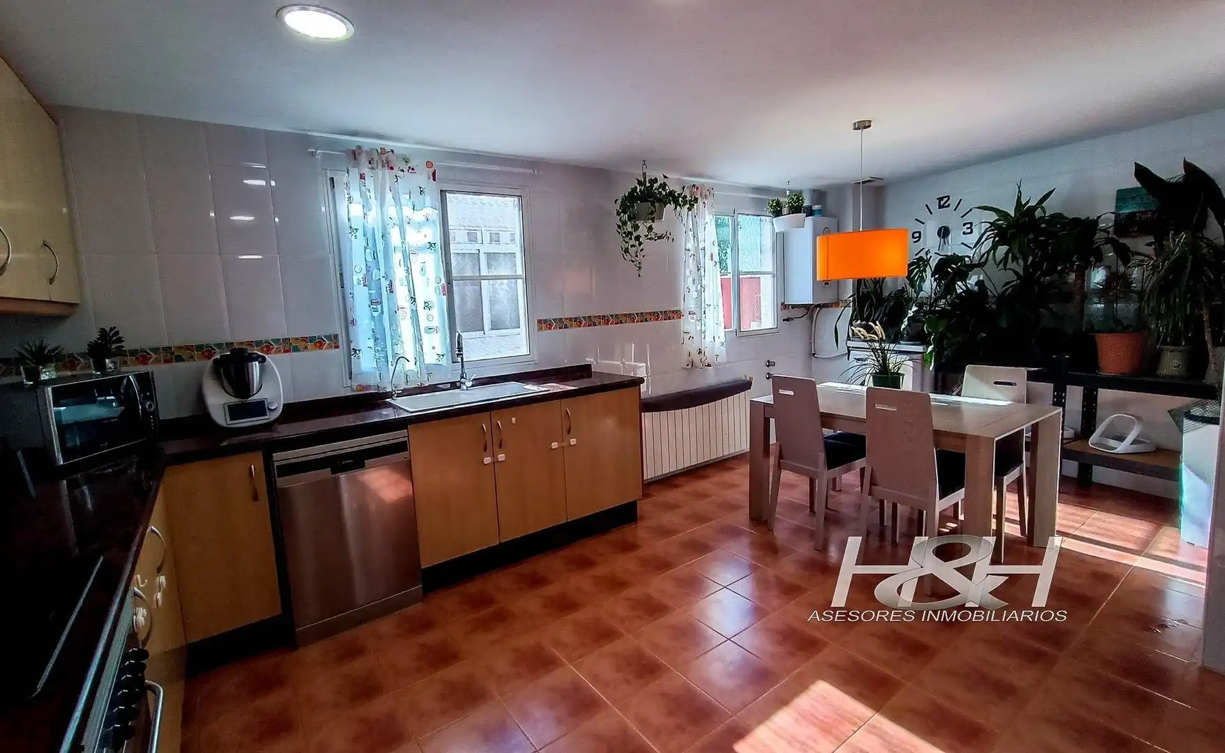 Cocina de Ático en venta en Burjassot con Aire acondicionado y Balcón