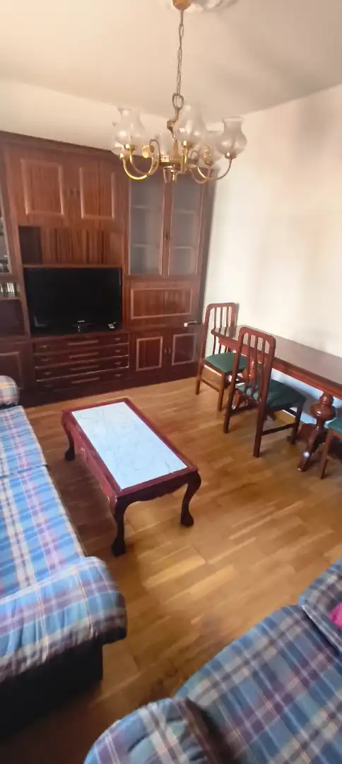 Sala d'estar de Pis en venda en Zaragoza amb Aire condicionat, Calefacció i Parquet