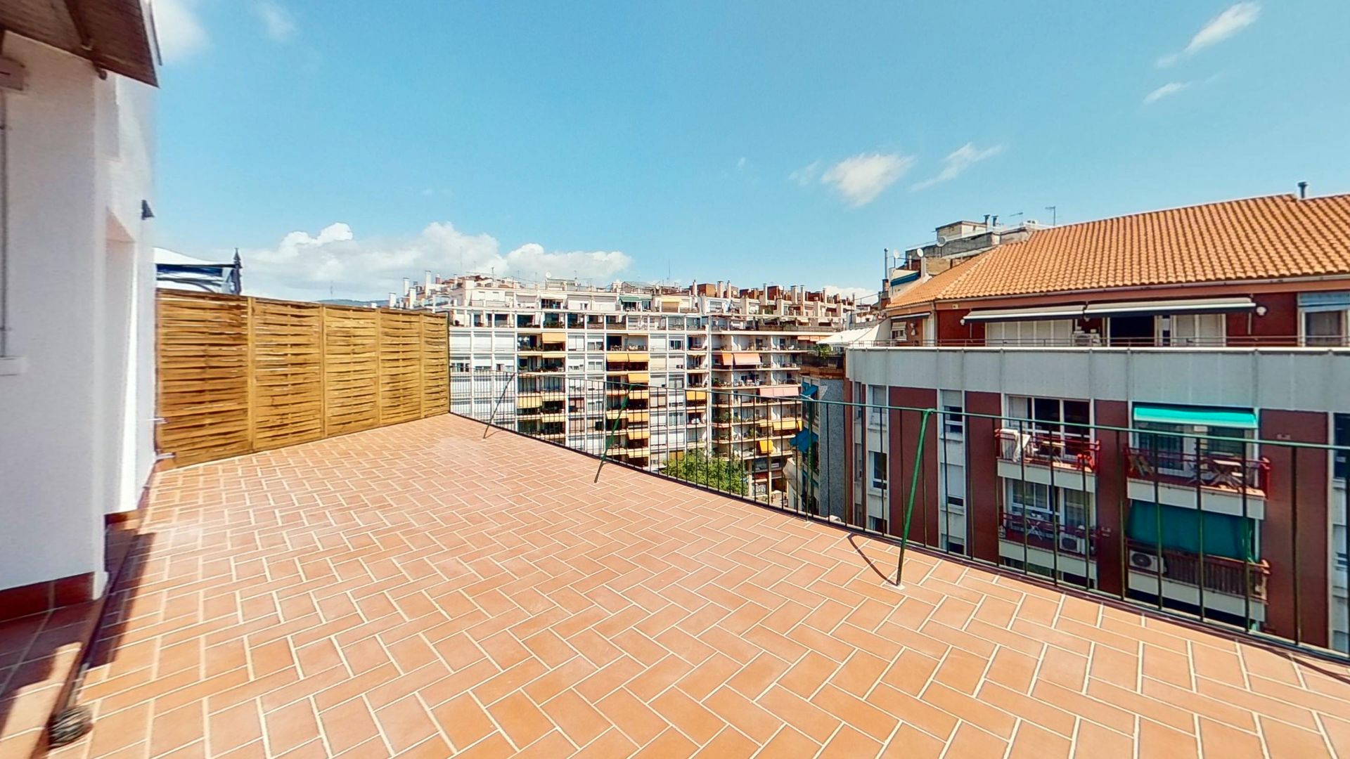 Terrace of Attic for sale in  Barcelona Capital  with Air Conditioner, Heating and Parquet flooring