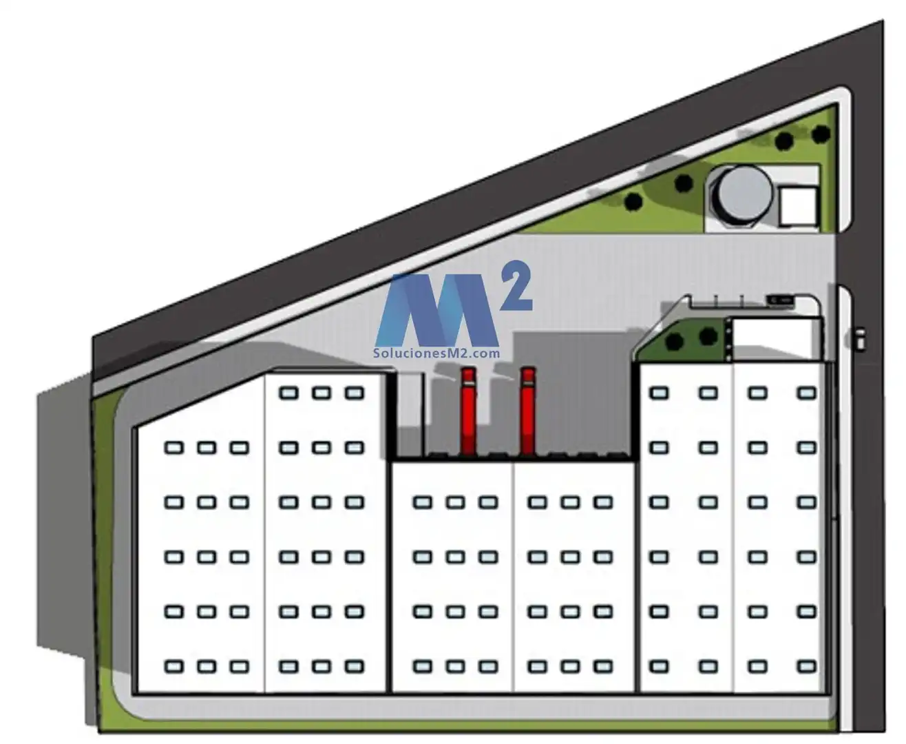 Industriegebäude zur Miete in Pico del Lobo, imagen 5