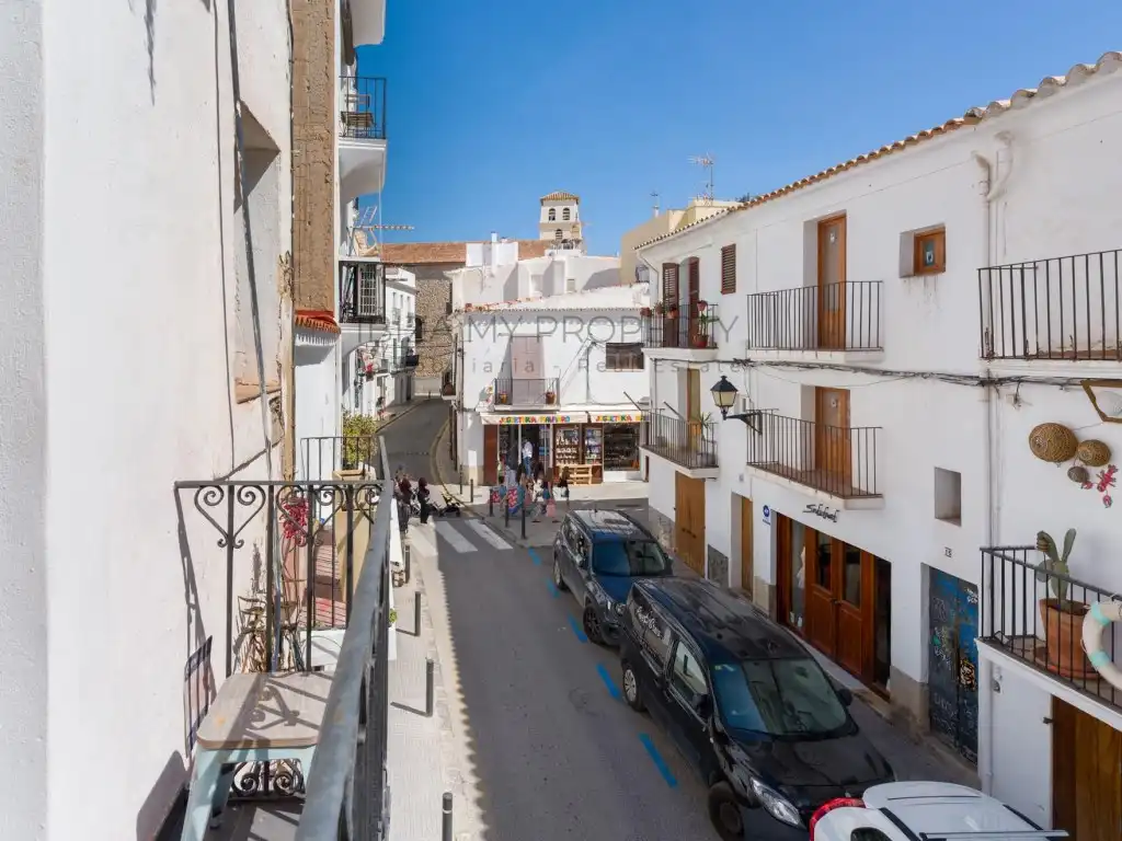 Außenansicht von Wohnungen zum Verkauf in Eivissa mit Klimaanlage, Möbliert und Ofen