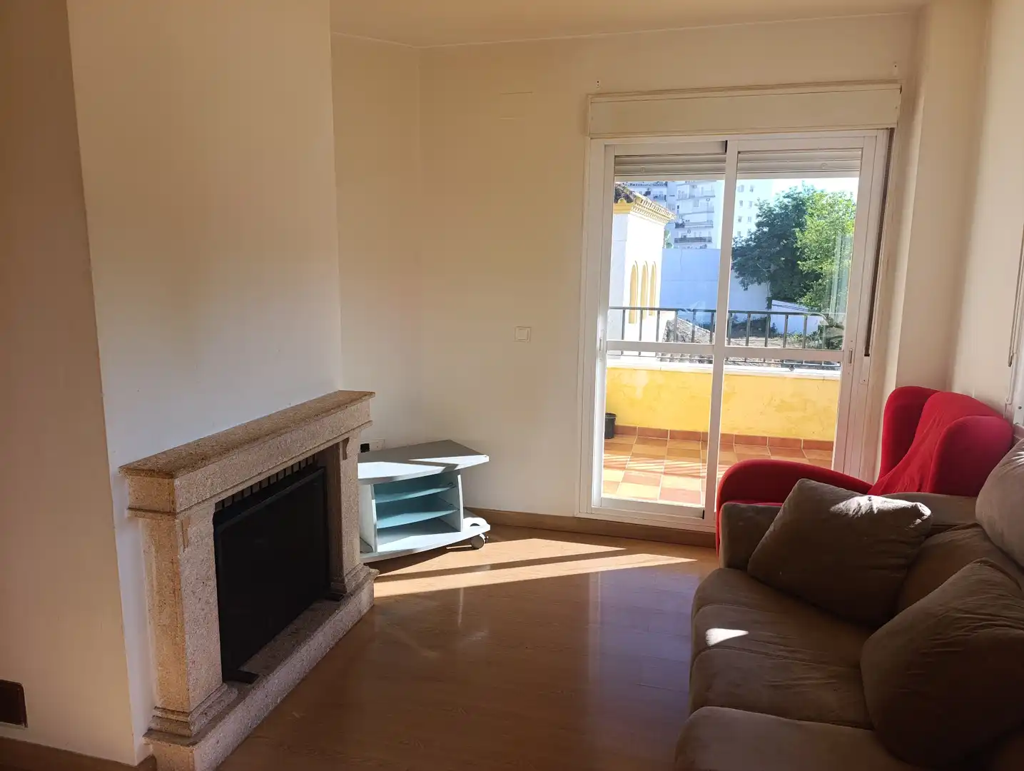 Sala de estar de Piso en venta en Jerez de la Frontera con Aire acondicionado, Parquet y Trastero