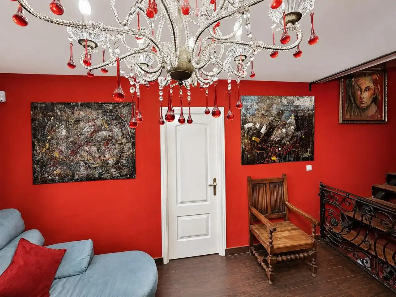 Living room of Houses for sale in Torremocha de Jarama  with Heating, Private garden and Terrace