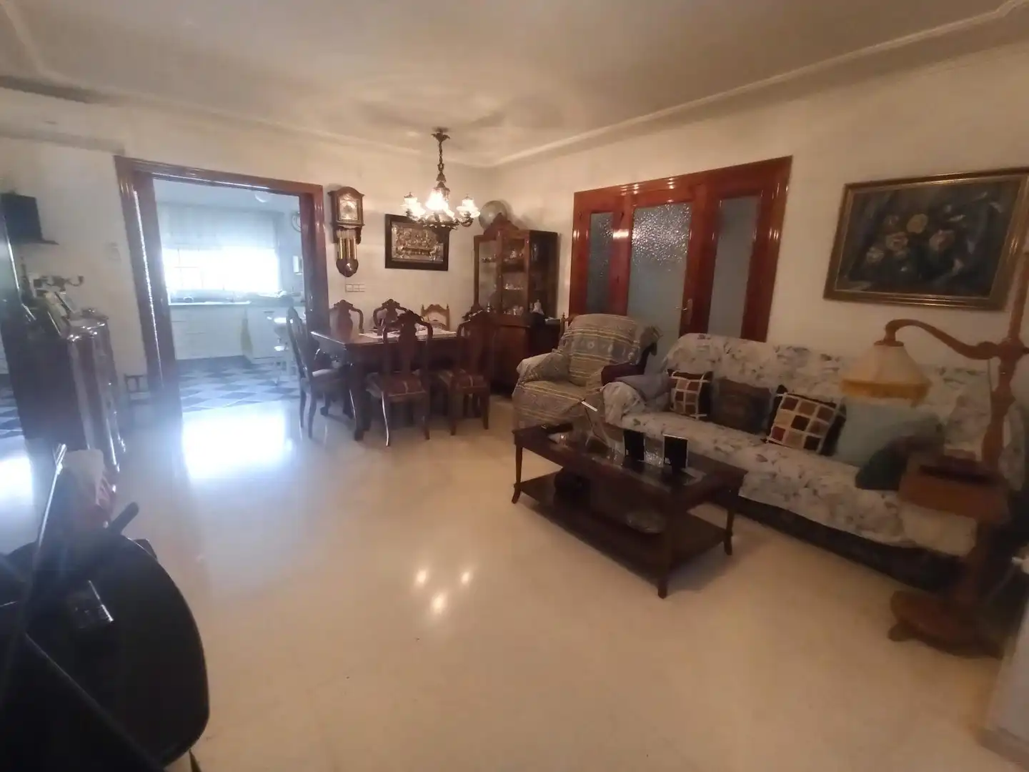 Wohnzimmer von Haus oder Chalet zum Verkauf in San Vicente del Raspeig / Sant Vicent del Raspeig mit Privatgarten und Abstellraum