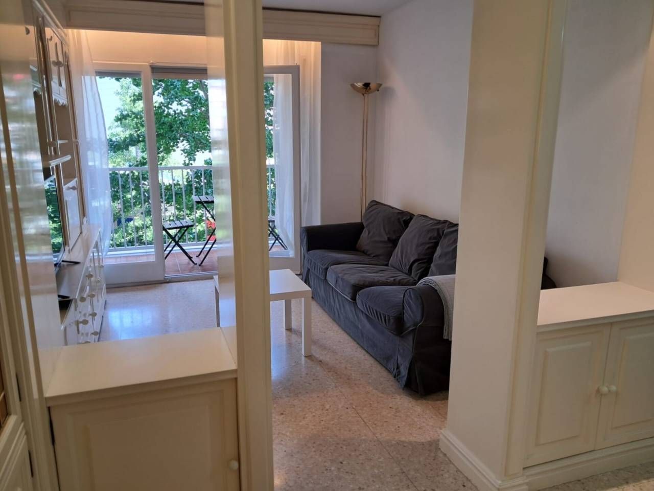 Bedroom of Flat to rent in Girona Capital  with Heating, Furnished and Balcony
