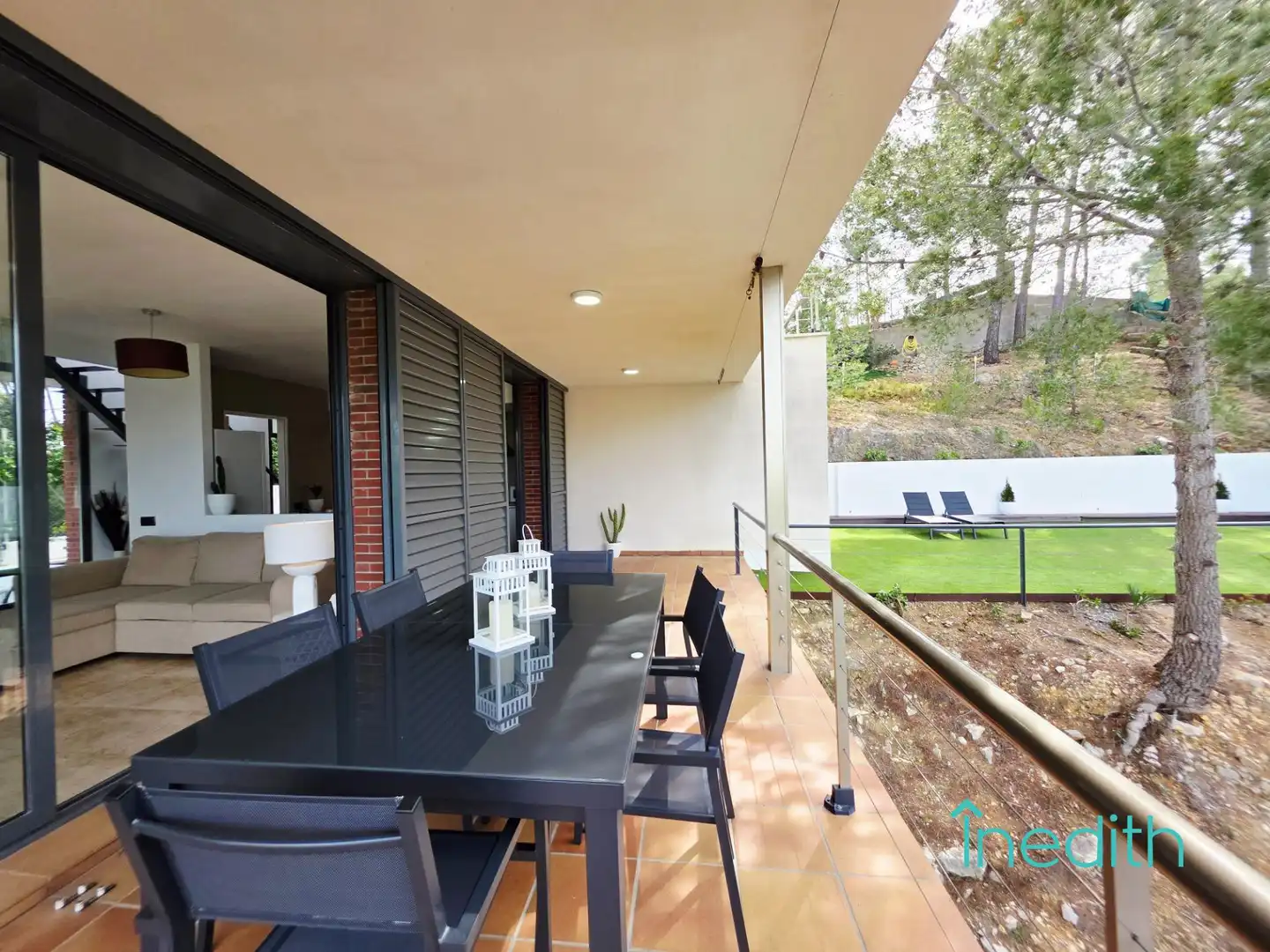 Terrassa de Casa o xalet en venda en Cubelles amb Calefacció, Jardí privat i Terrassa