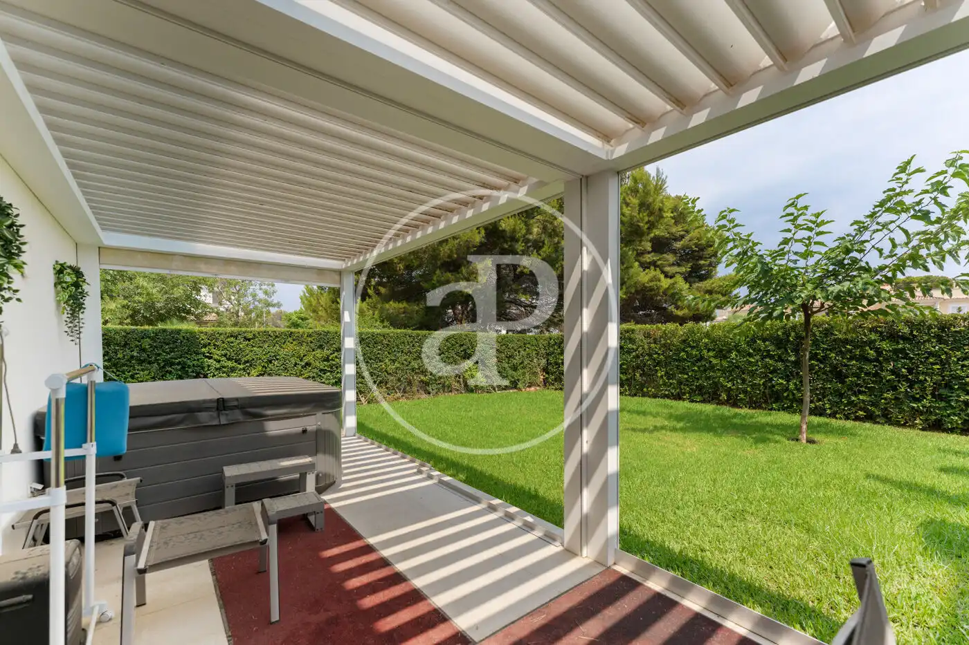 Terraza de Casa adosada en venta en  Palma de Mallorca con Aire acondicionado, Calefacción y Jardín privado