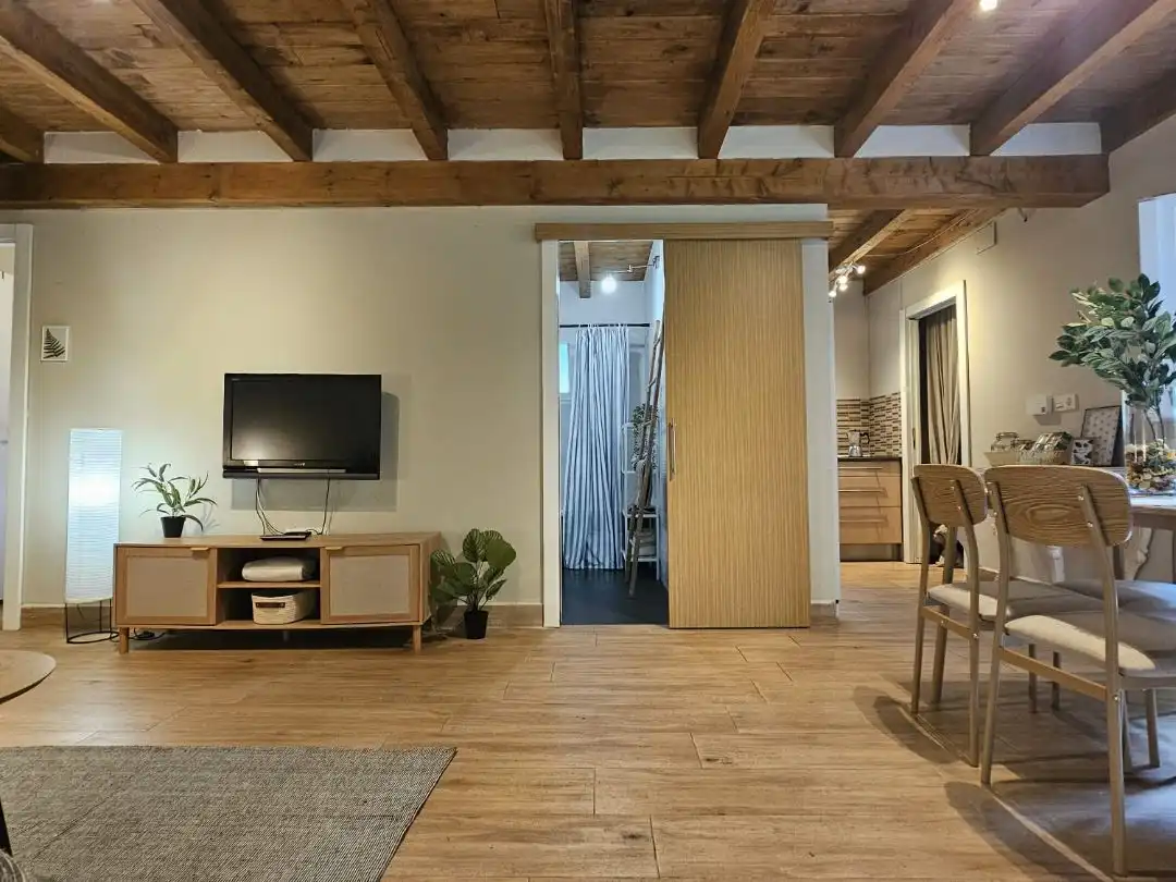 Sala d'estar de Casa o xalet de lloguer en Galdakao amb Calefacció, Jardí privat i Terrassa