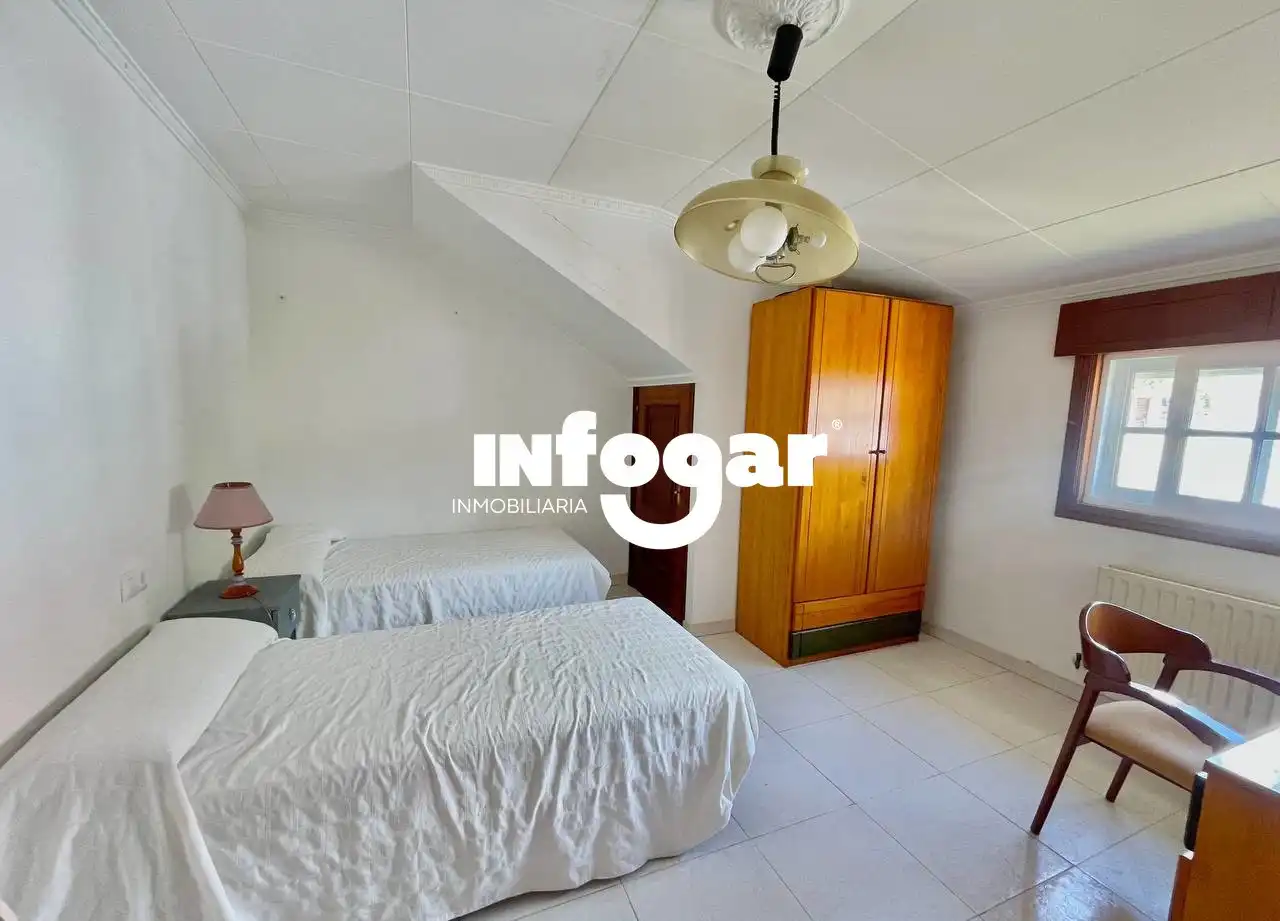 Bedroom of Houses for sale in O Rosal    with Heating, Private garden and Terrace