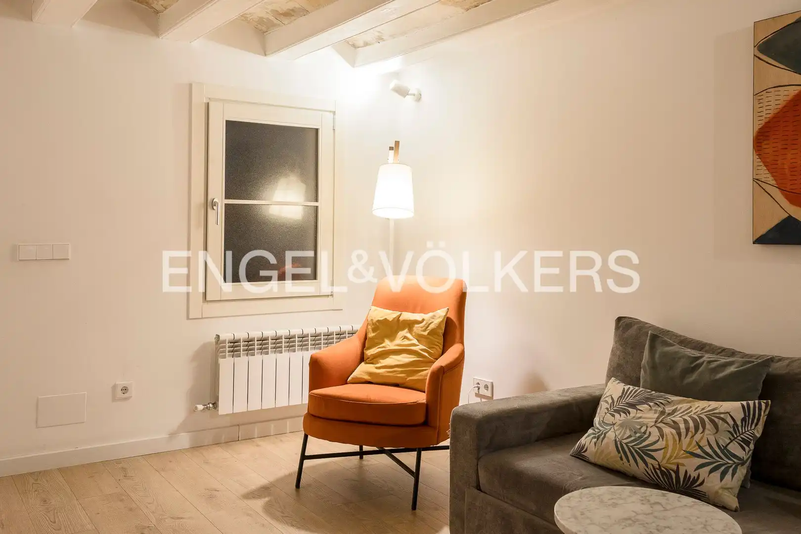 Sala de estar de Piso en venta en Barcelona con Aire acondicionado, Calefacción y Terraza