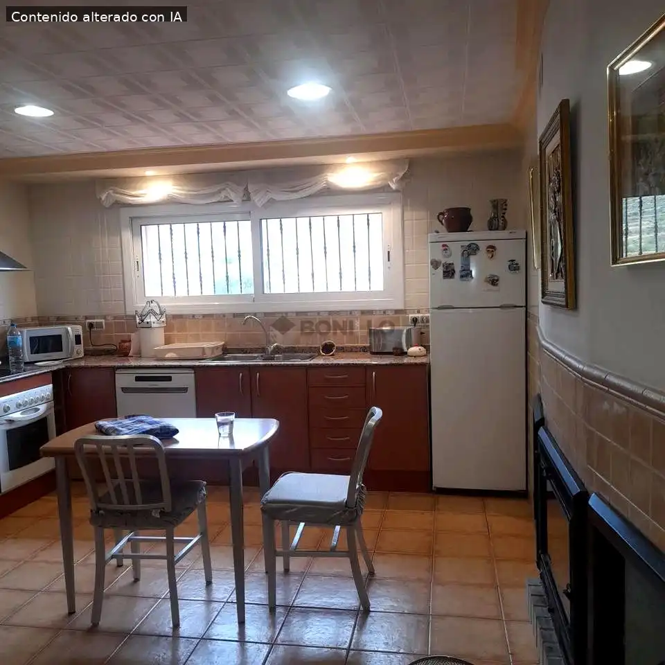 Cocina de Casa adosada en venta en Cascante del Río con Calefacción, Terraza y Balcón