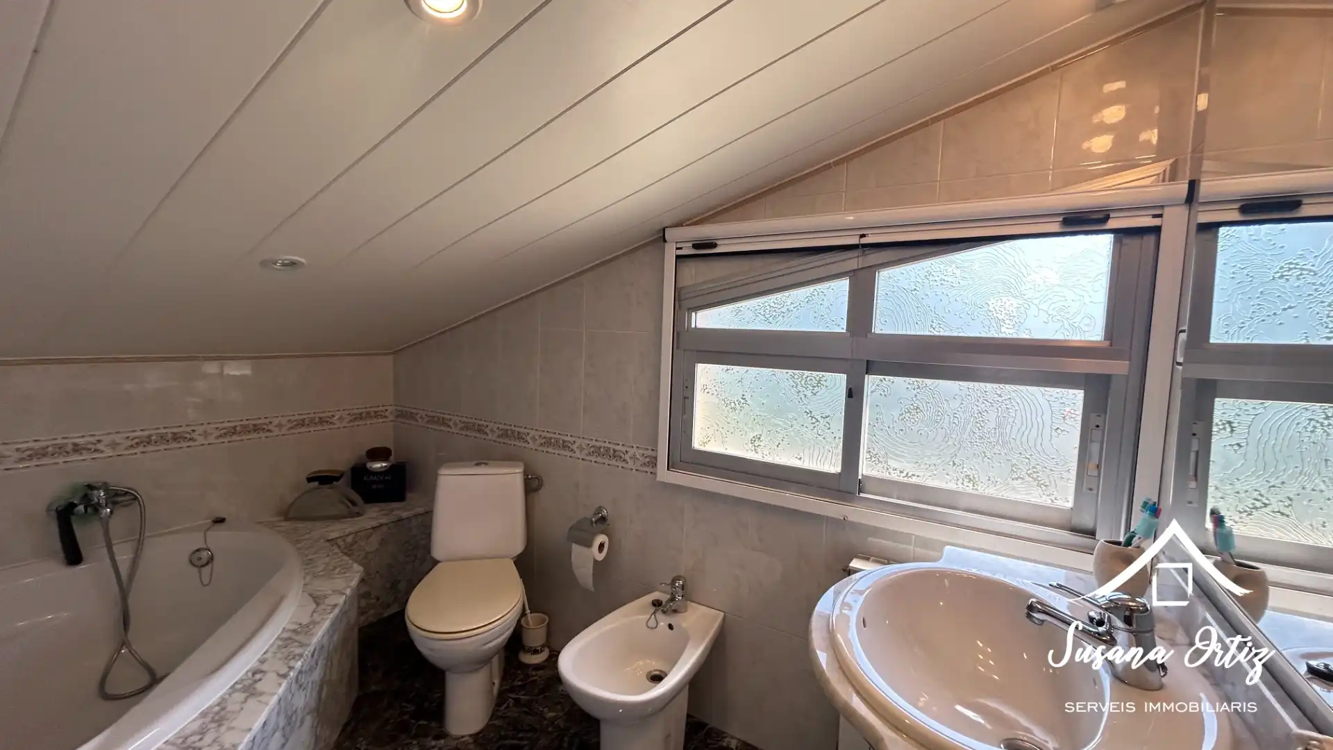 Bathroom of Houses for sale in Piera  with Heating, Private garden and Terrace
