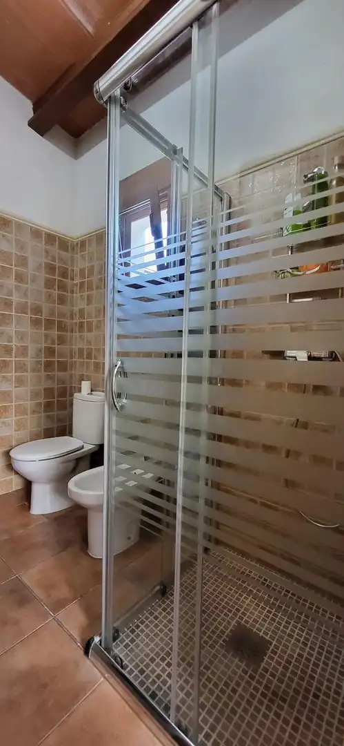 Badezimmer von Haus oder Chalet zum Verkauf in Deltebre mit Klimaanlage und Abstellraum