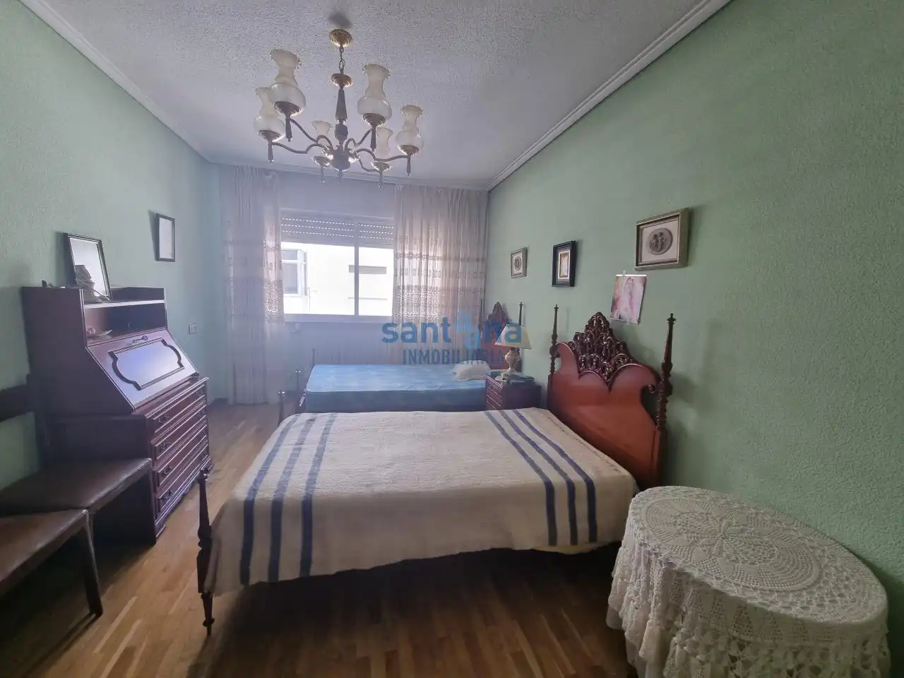Bedroom of Flat for sale in León Capital   with Heating, Parquet flooring and Terrace