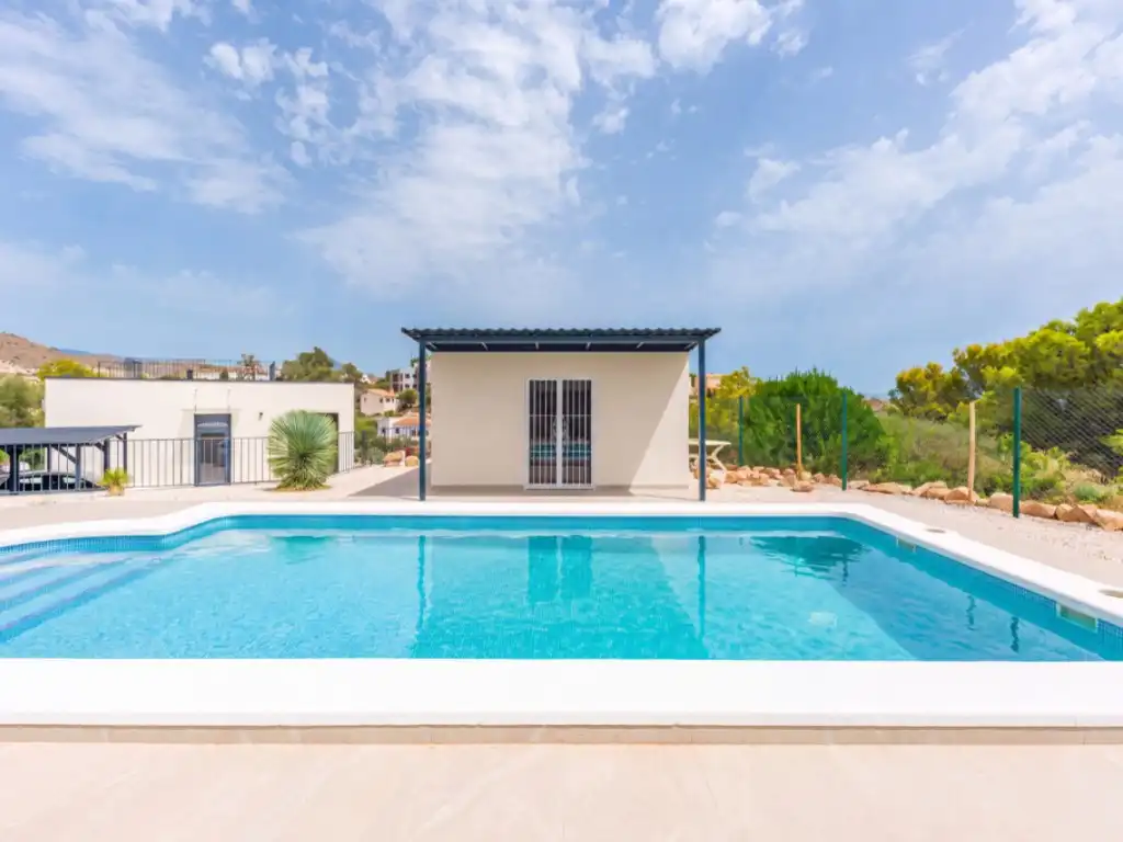 Swimming pool of Houses for sale in El Campello  with Air Conditioner, Swimming Pool and Furnished