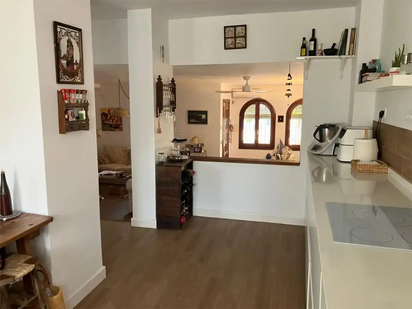 Cuina de Casa adosada en venda en Torremolinos amb Aire condicionat