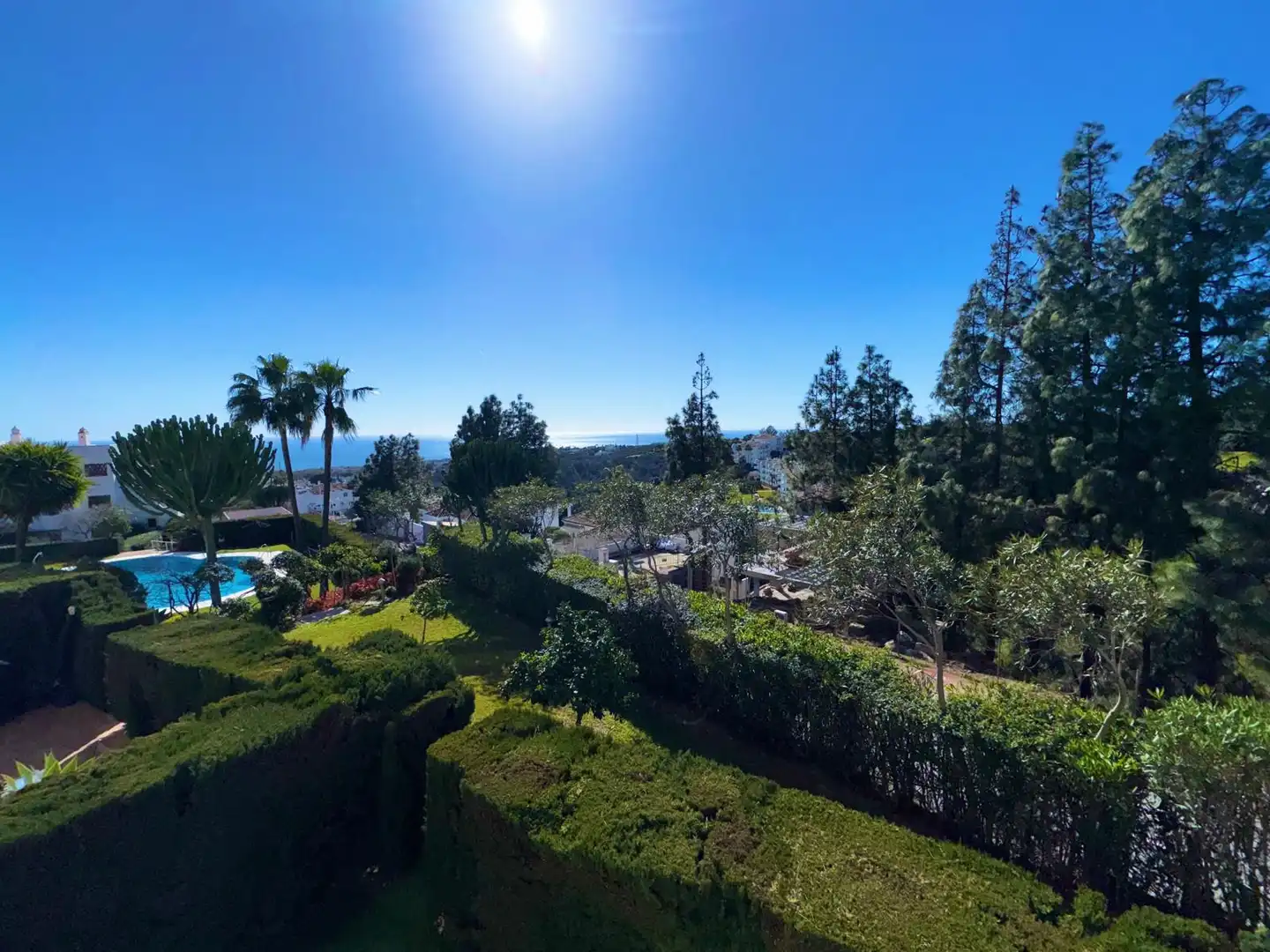 Jardín de Apartamento en venta en Mijas con Aire acondicionado, Terraza y Piscina