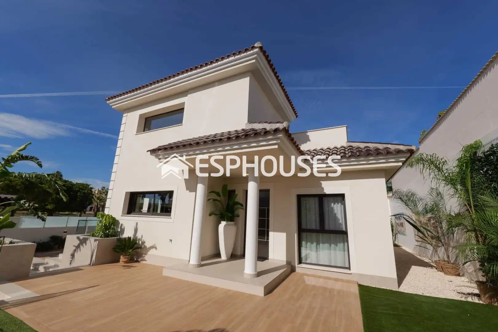 Exterior view of Houses for sale in Rojales  with Air Conditioner, Terrace and Storage room