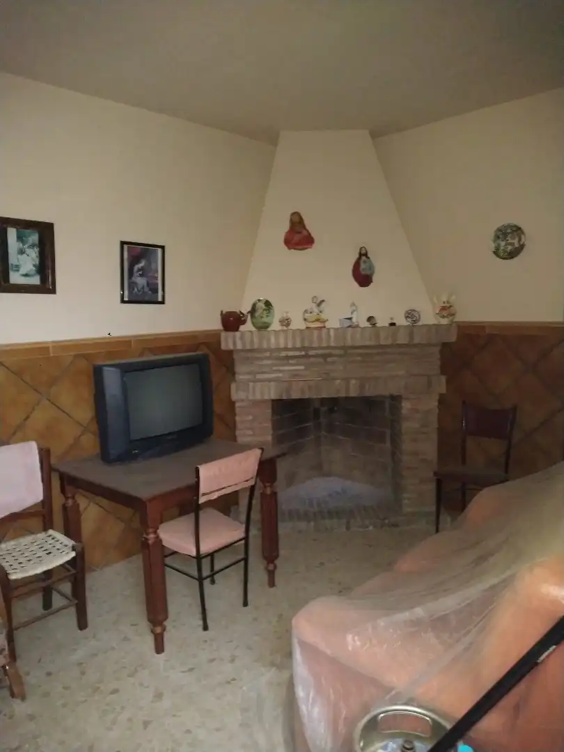 Sala d'estar de Casa o xalet en venda en Fuente Palmera amb Aire condicionat i Traster