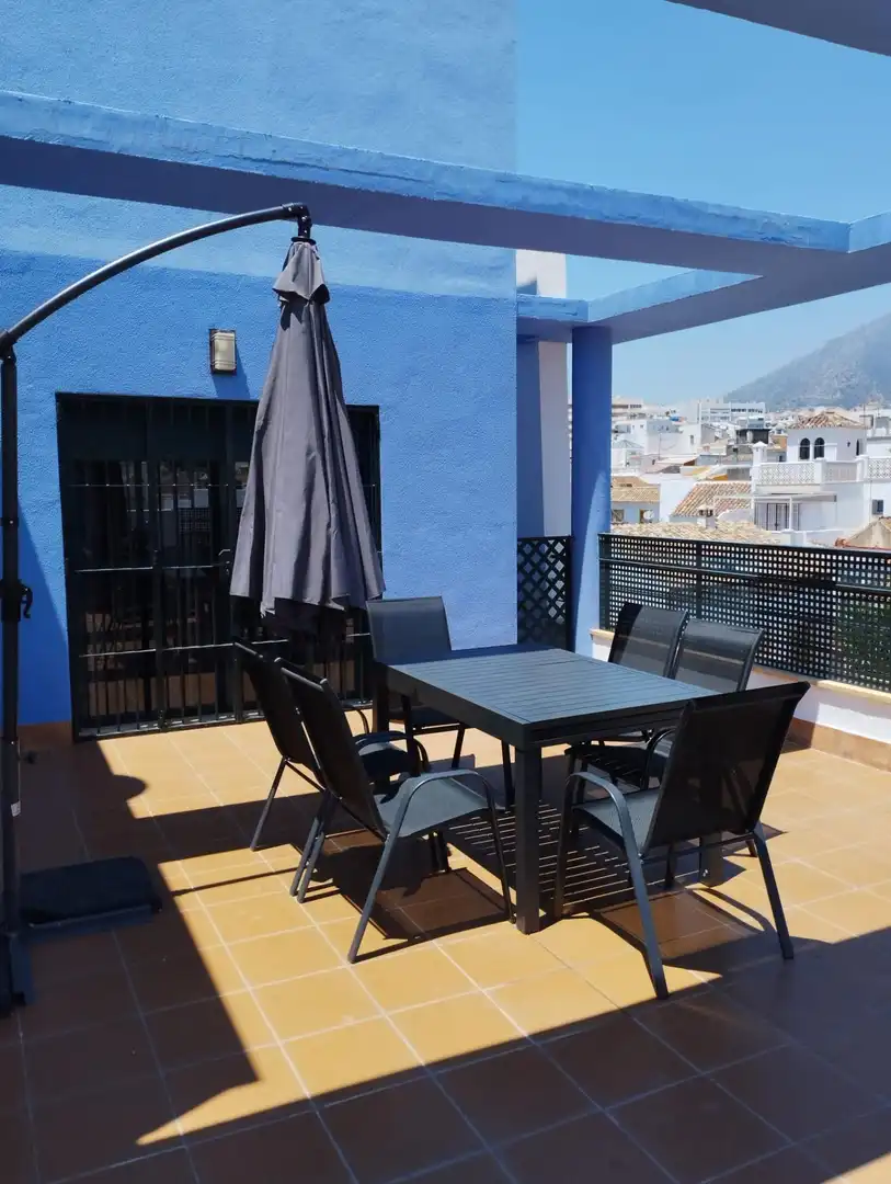 Terrasse von Dachboden zur Miete in Marbella