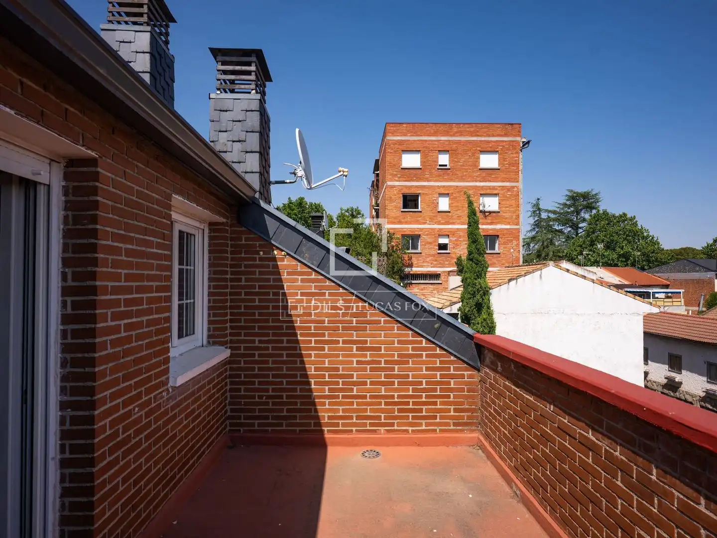 Terraza de Casa o chalet de alquiler en Galapagar con Calefacción, Jardín privado y Terraza
