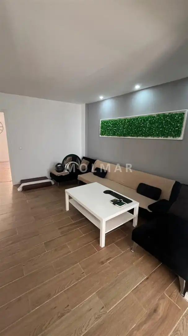 Sala de estar de Piso en venta en Tavernes de la Valldigna con Terraza, Amueblado y Horno
