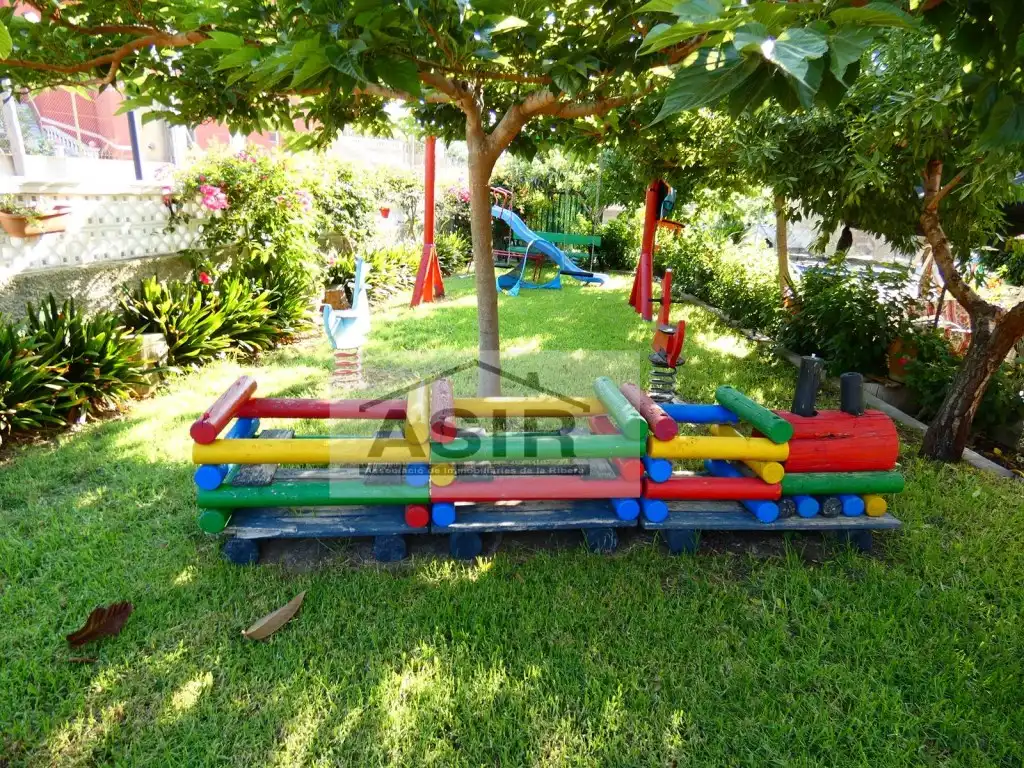 Jardín de Casa o chalet en venta en Alzira con Aire acondicionado, Jardín privado y Terraza
