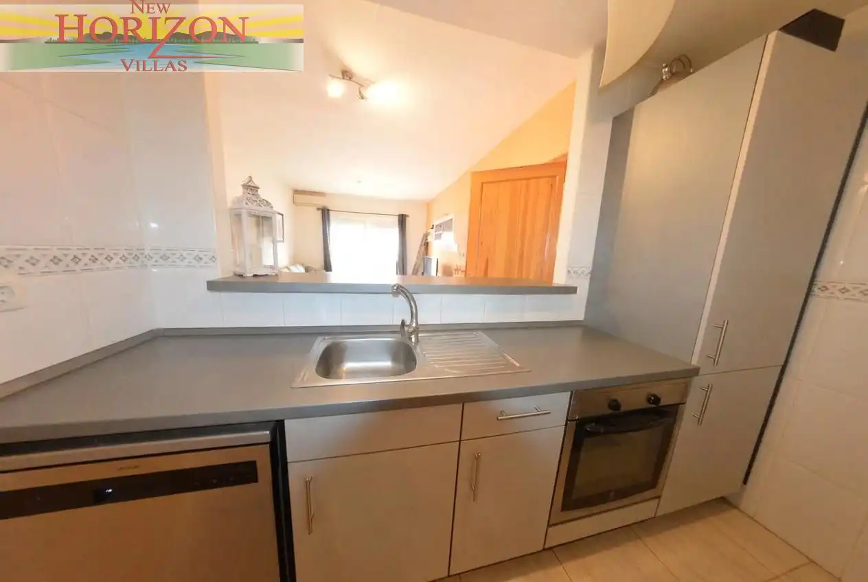 Kitchen of Flat for sale in Cuevas del Almanzora  with Air Conditioner, Terrace and Community pool