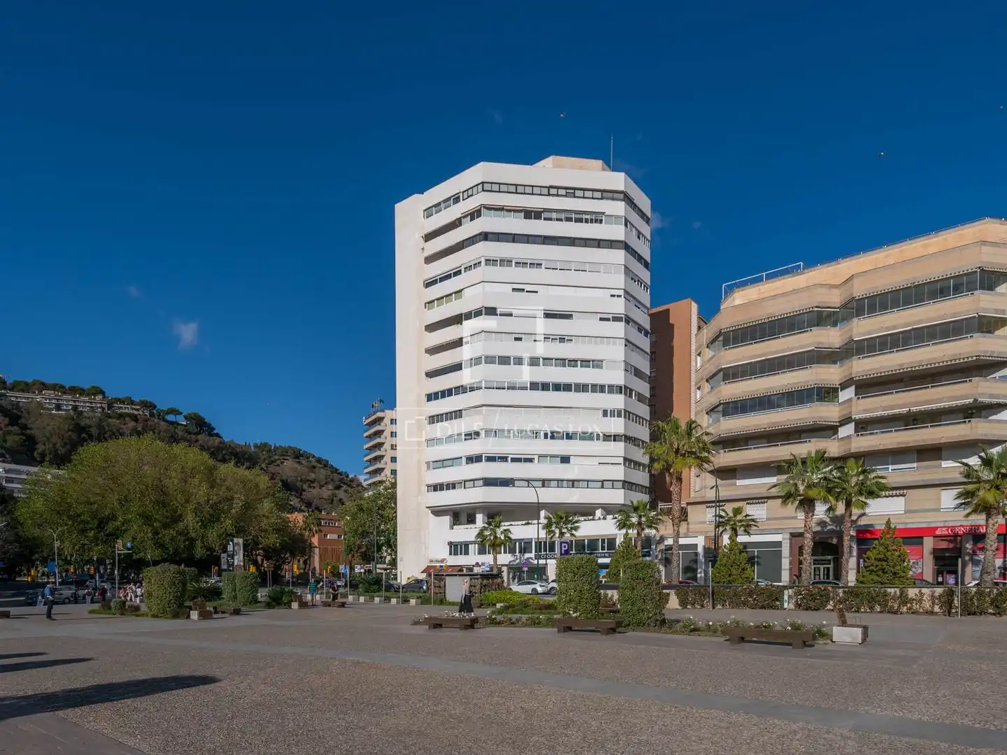 Vista exterior de Piso en venta en Málaga con Aire acondicionado, Parquet y Terraza