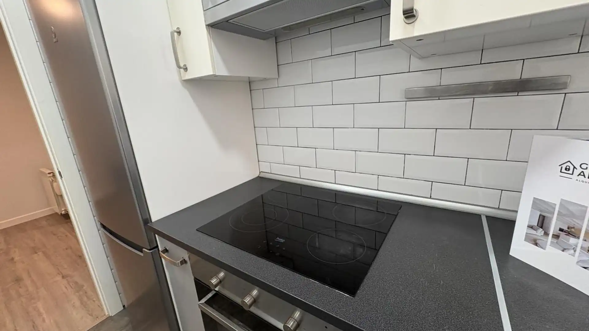 Cocina de Piso de alquiler en  Madrid Capital con Calefacción