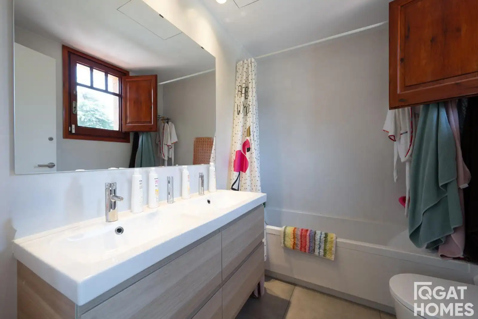 Bathroom of Detached homes for sale in Sant Cugat del Vallès  with Air Conditioner, Heating and Terrace