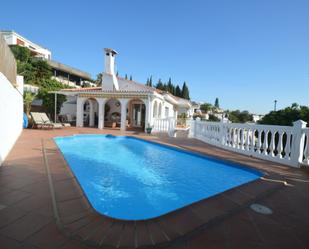 Swimming pool of House or chalet for sale in Benalmádena  with Air Conditioner, Private garden and Terrace