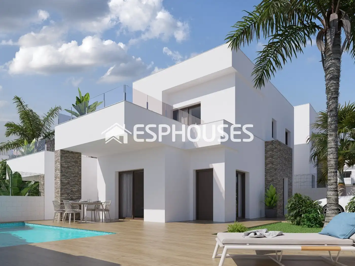 Villa avec terrasse à vendre à Desamparados - Hurchillo - Torremendo