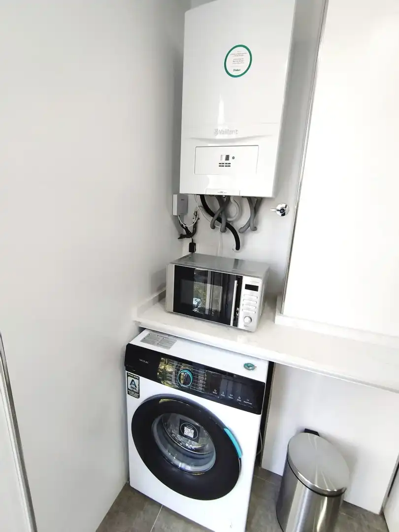 Cocina de Piso para compartir en Murcia con Aire acondicionado, Terraza y Amueblado