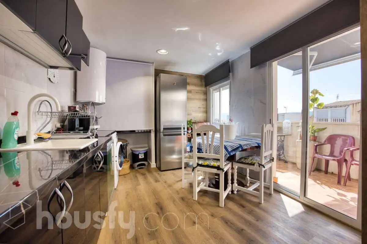 Cuina de Casa o xalet en venda en Castalla amb Terrassa i Moblat