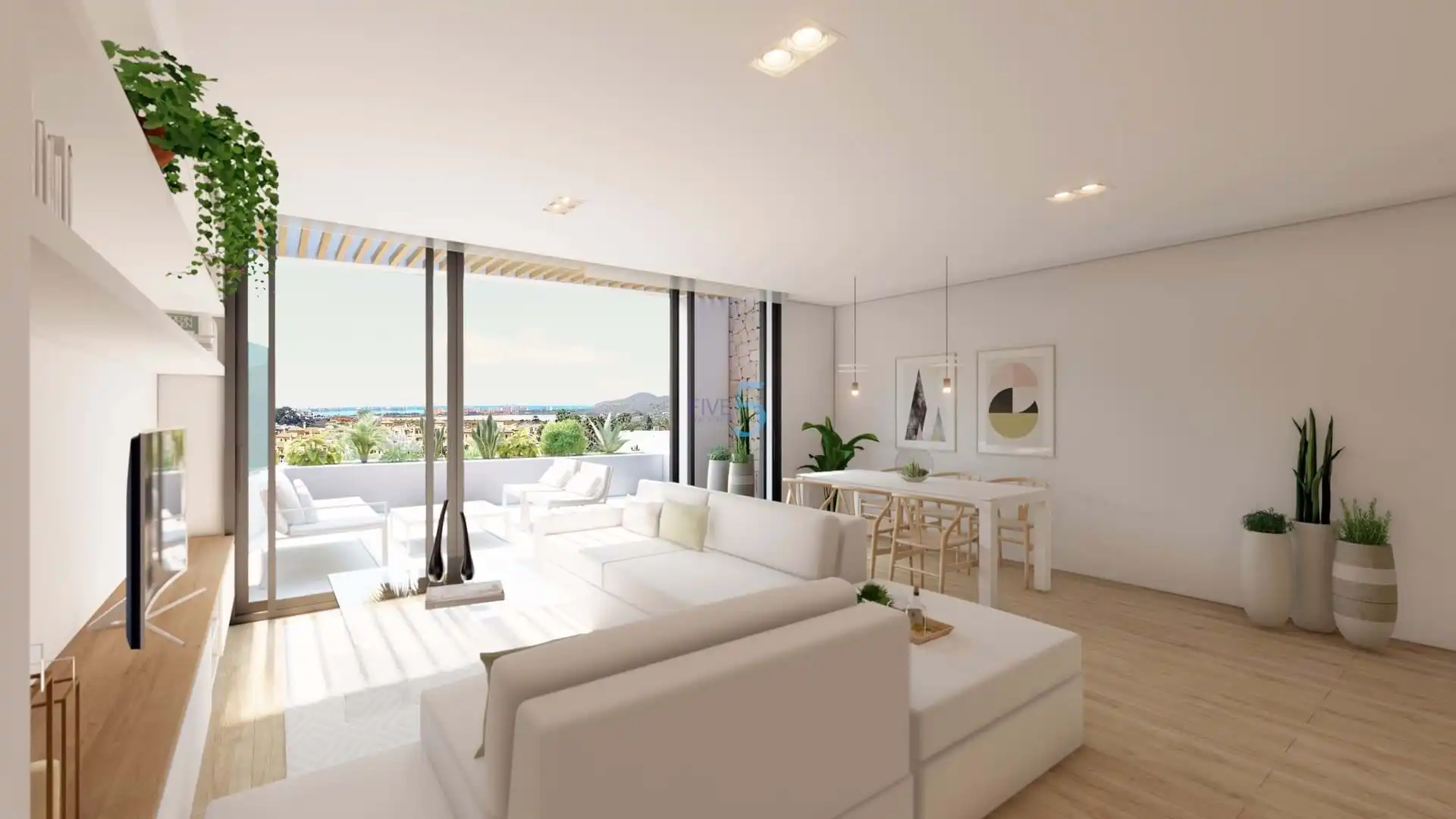 Penthouse with pool for sale in Mar Menor de Cartagena – Cabo de Palos, imagen 5