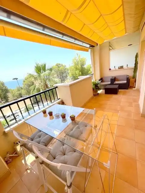 Terraza de Apartamento de alquiler en Altea con Aire acondicionado, Calefacción y Terraza