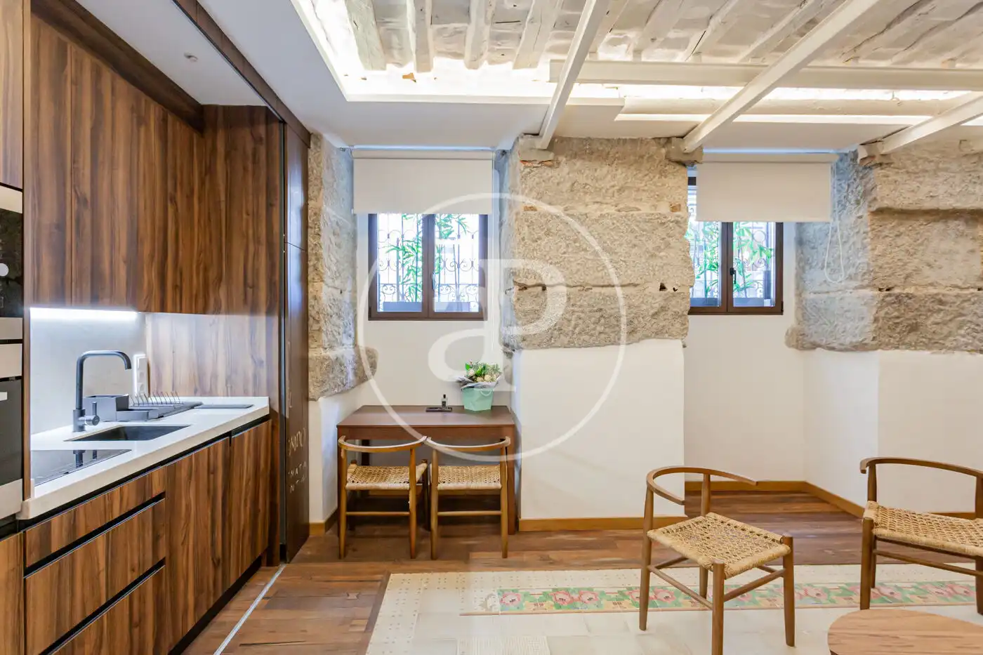 Kitchen of Flat for sale in Madrid  with Air Conditioner, Heating and Furnished