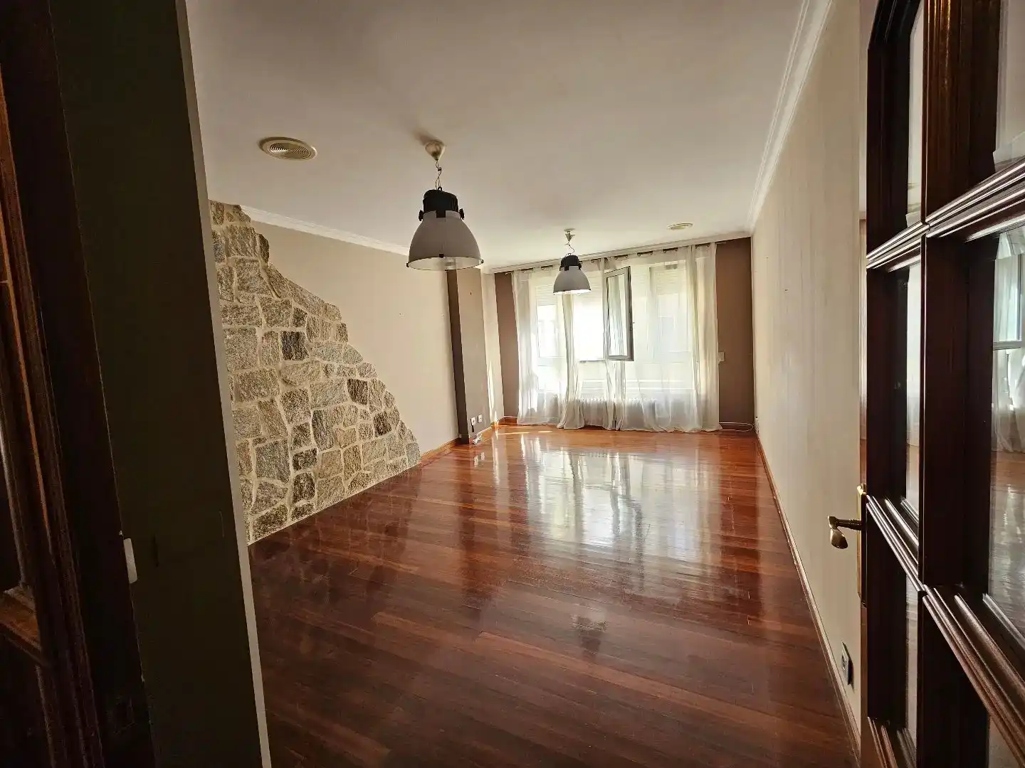 Sala d'estar de Pis en venda en Pontevedra Capital 
