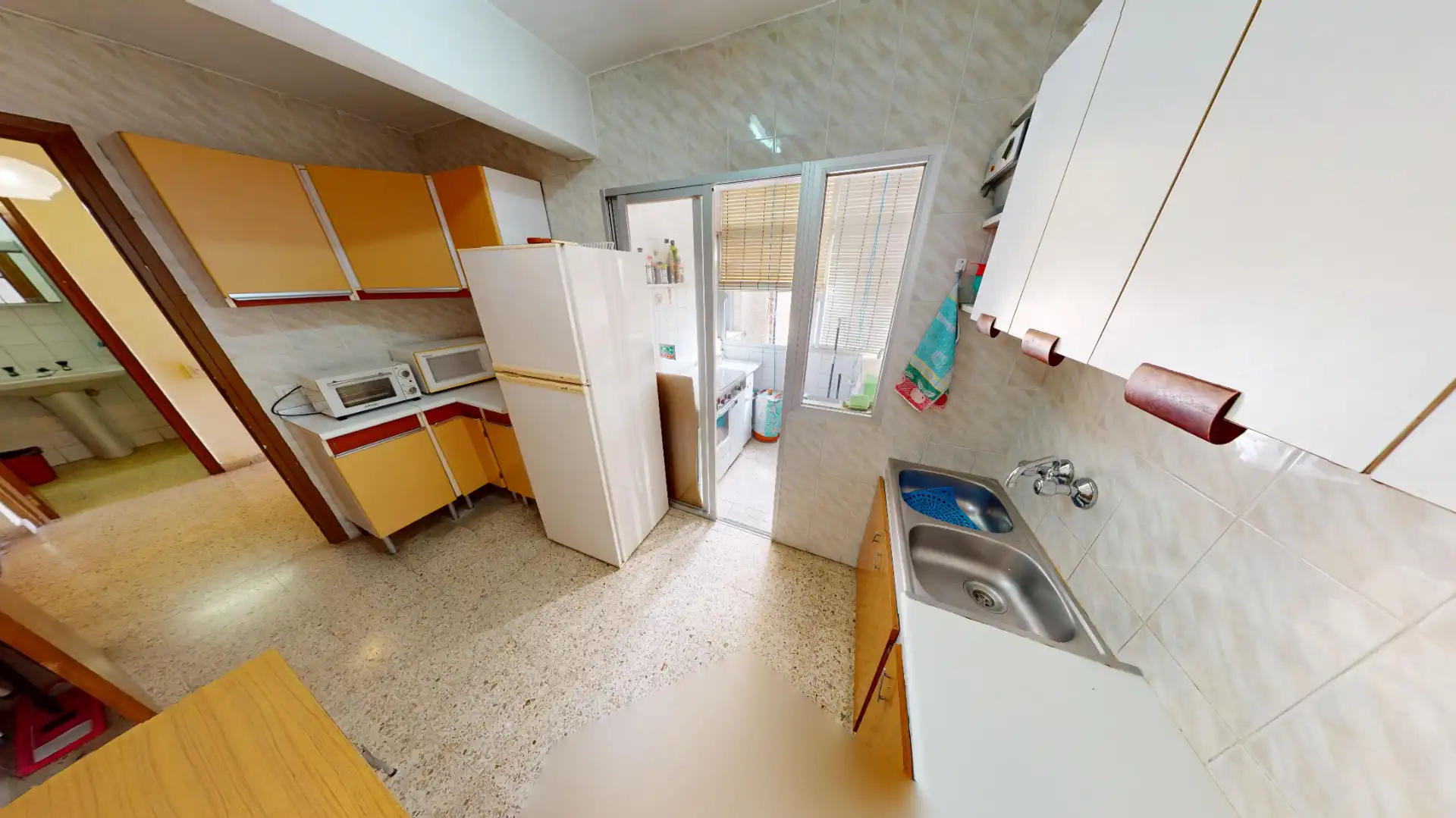 Kitchen of Flat for sale in Alicante / Alacant  with Parquet flooring, Terrace and Furnished